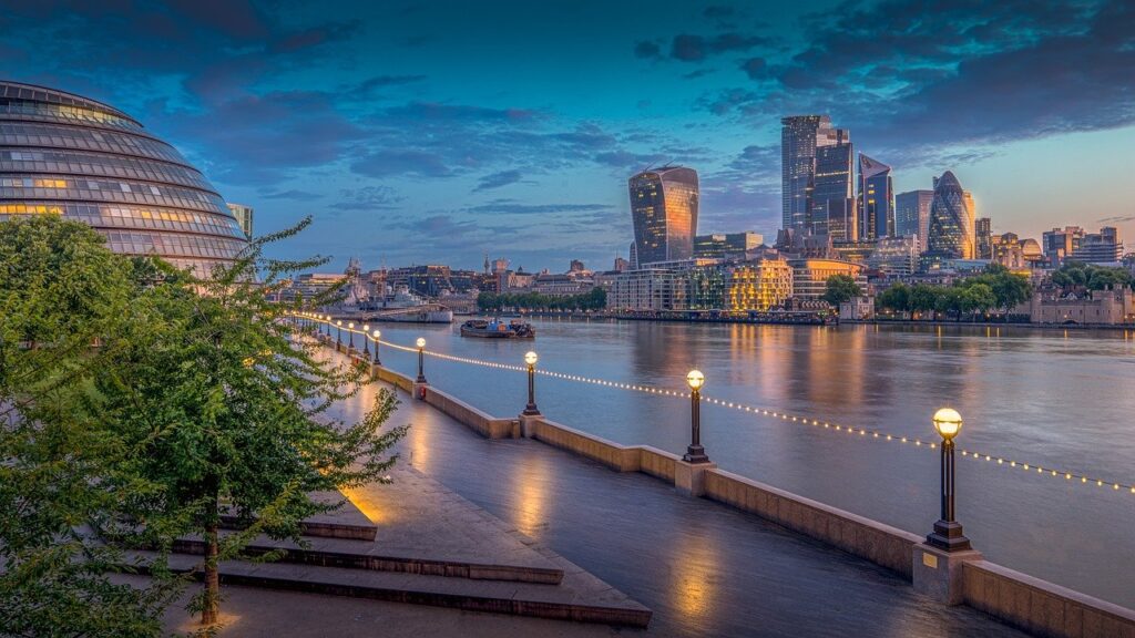 dome, skyline, cityscape